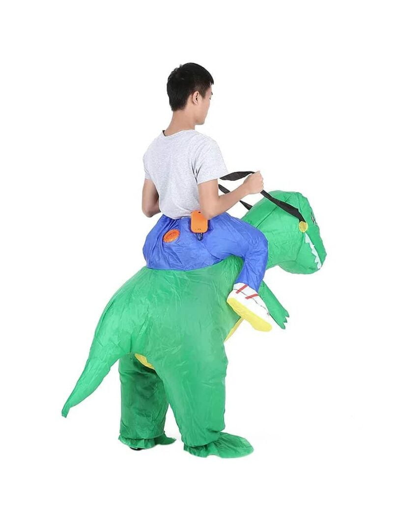 Green T Rex Inflatable costume singapore