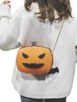 Jack O Lantern Sling Chain Bag