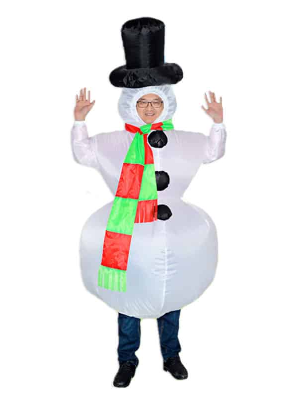 Inflatable Snowman singapore costume