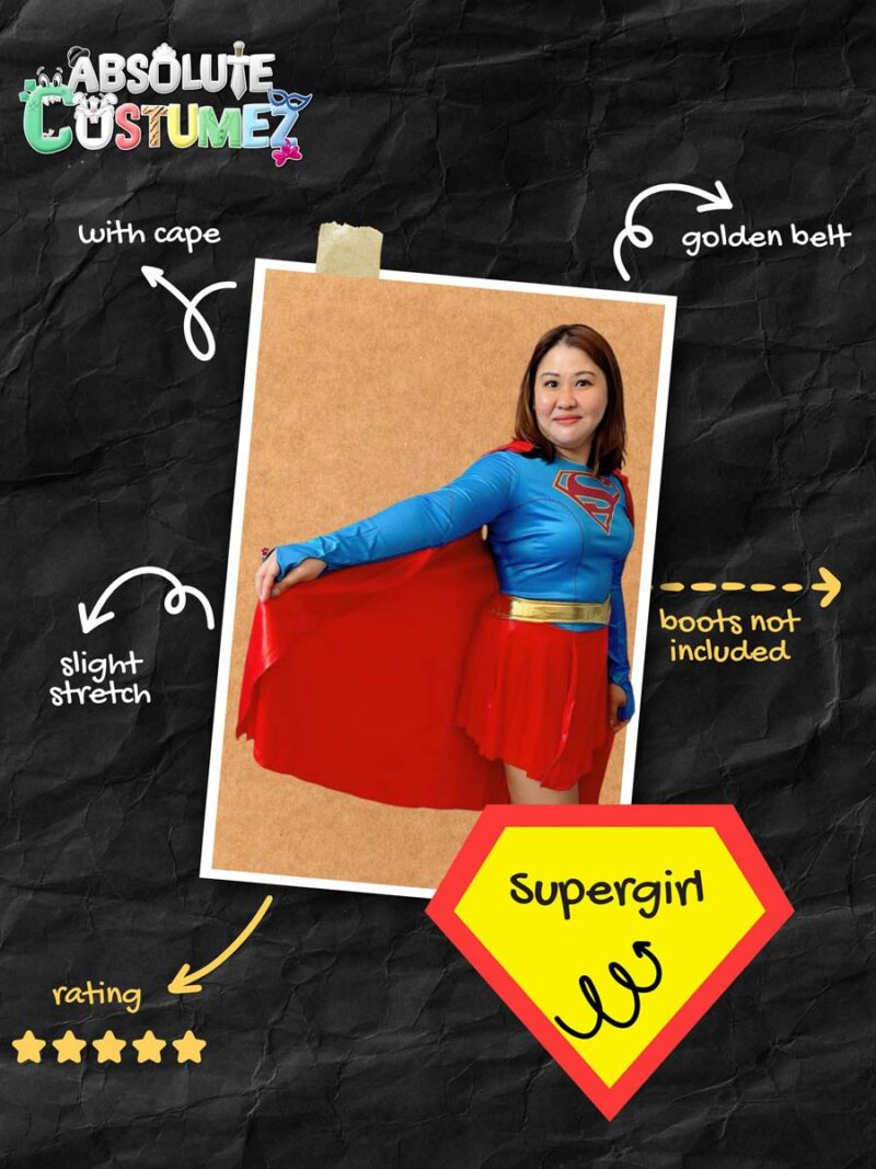 Supergirl Adult singapore costume