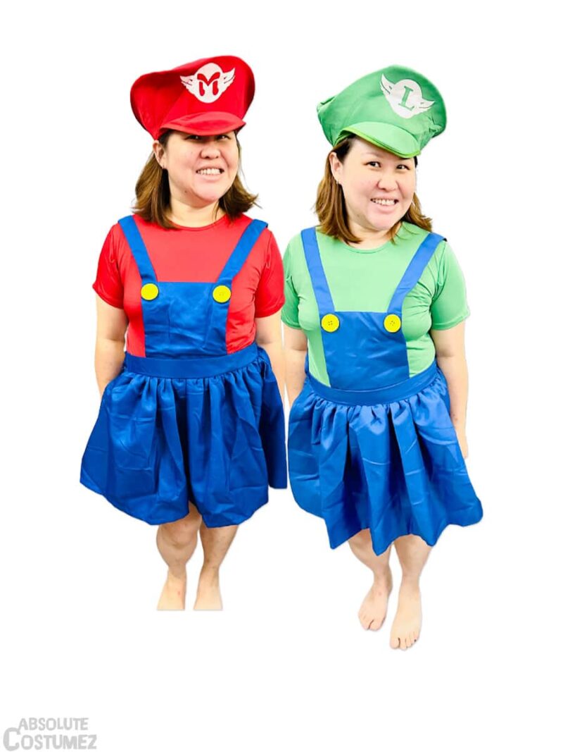 Mario & Luigi Skirt costume singapore