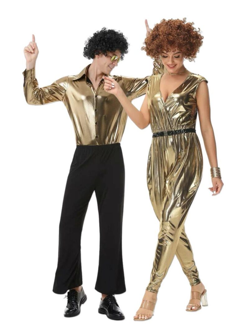 70's Disco Retro Gold Costume Singapore