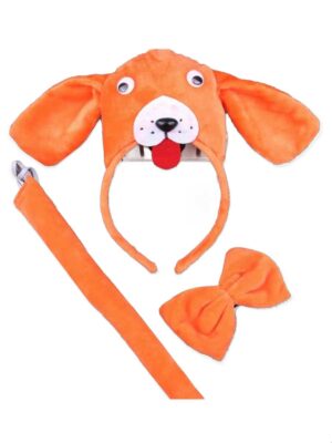 Orange dog set singapore costume