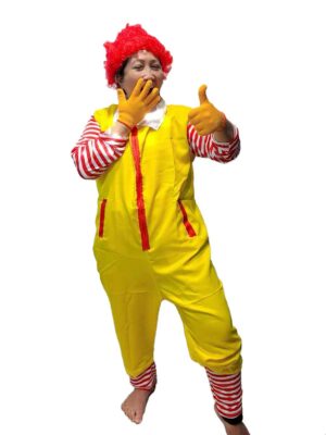 Ronald Mcdonald Adult costume singapore