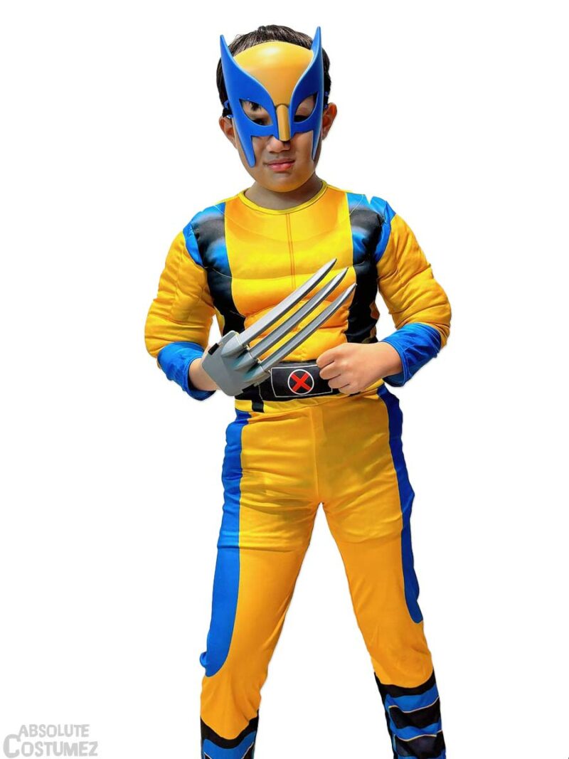 Wolverine Adult and children Costume singapore