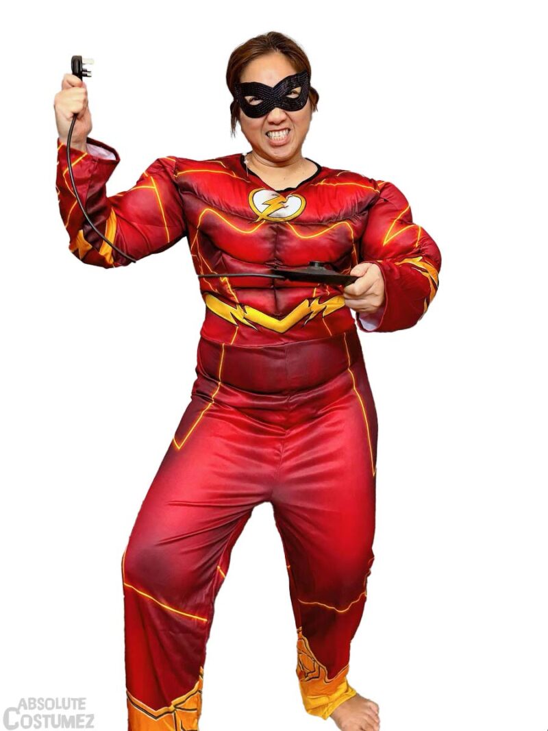 Flash Superhero Costume Adult