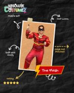 Flash Superhero Costume Adult