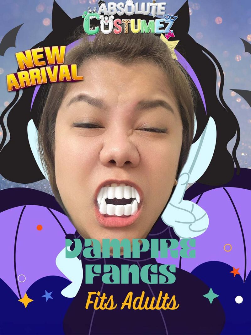 Vampire Fang costume accessories singapore