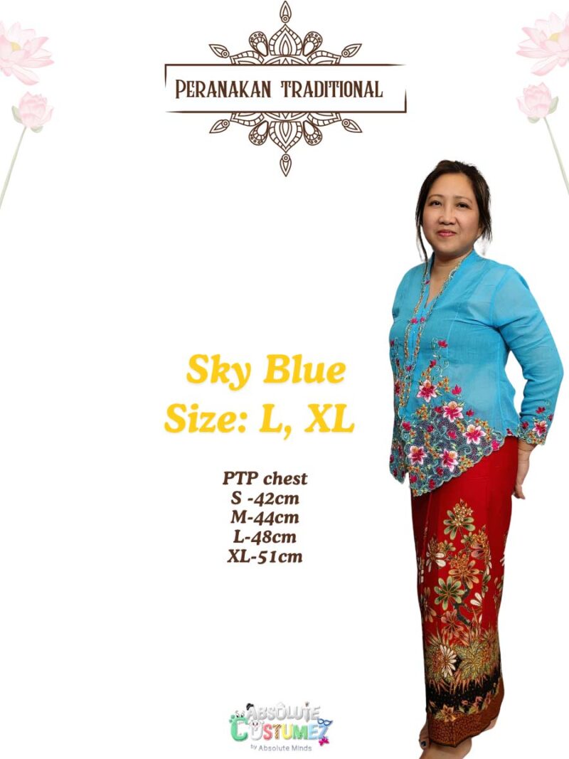 adult Peranakan traditional costume singapore