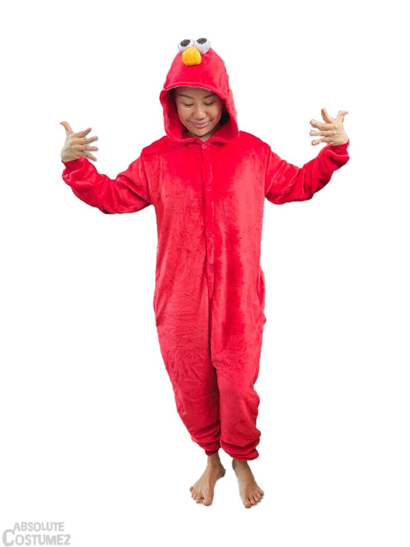 Adult Elmo Onesie Costume Singapore