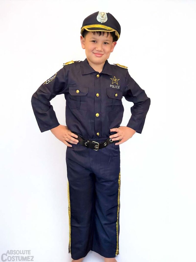 Policeman Costume with Accessories , Singapore