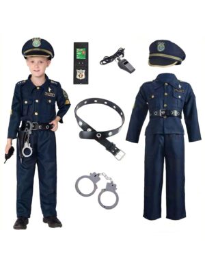 Policeman Costume with Accessories , Singapore