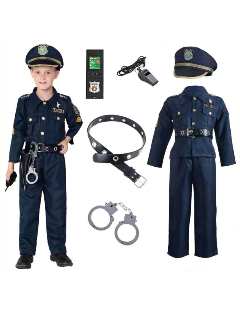 Policeman Costume with Accessories , Singapore