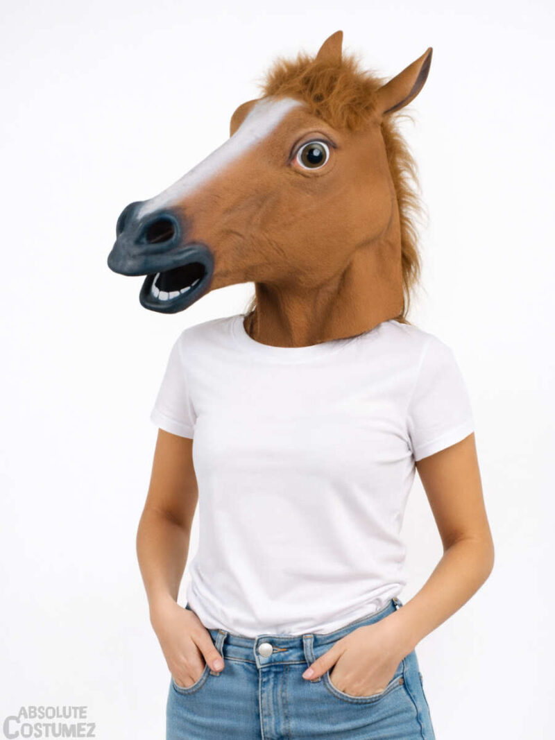 Horse Head Mask Costume singapore